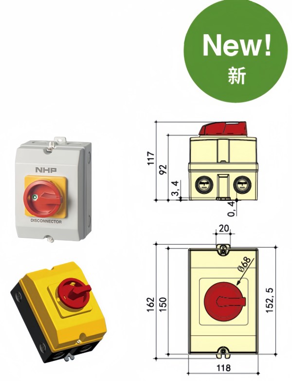 Isolation switch box