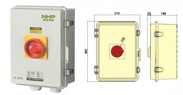 Isolation switch boxes