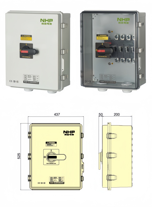 Isolation switch boxes