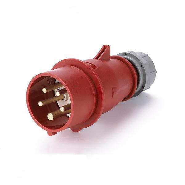 16A 3P+N+PE IP44 Industrial Plugs