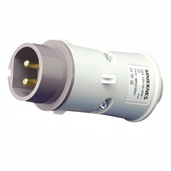 16A 2P IP44 Industrial Low Voltage Plugs